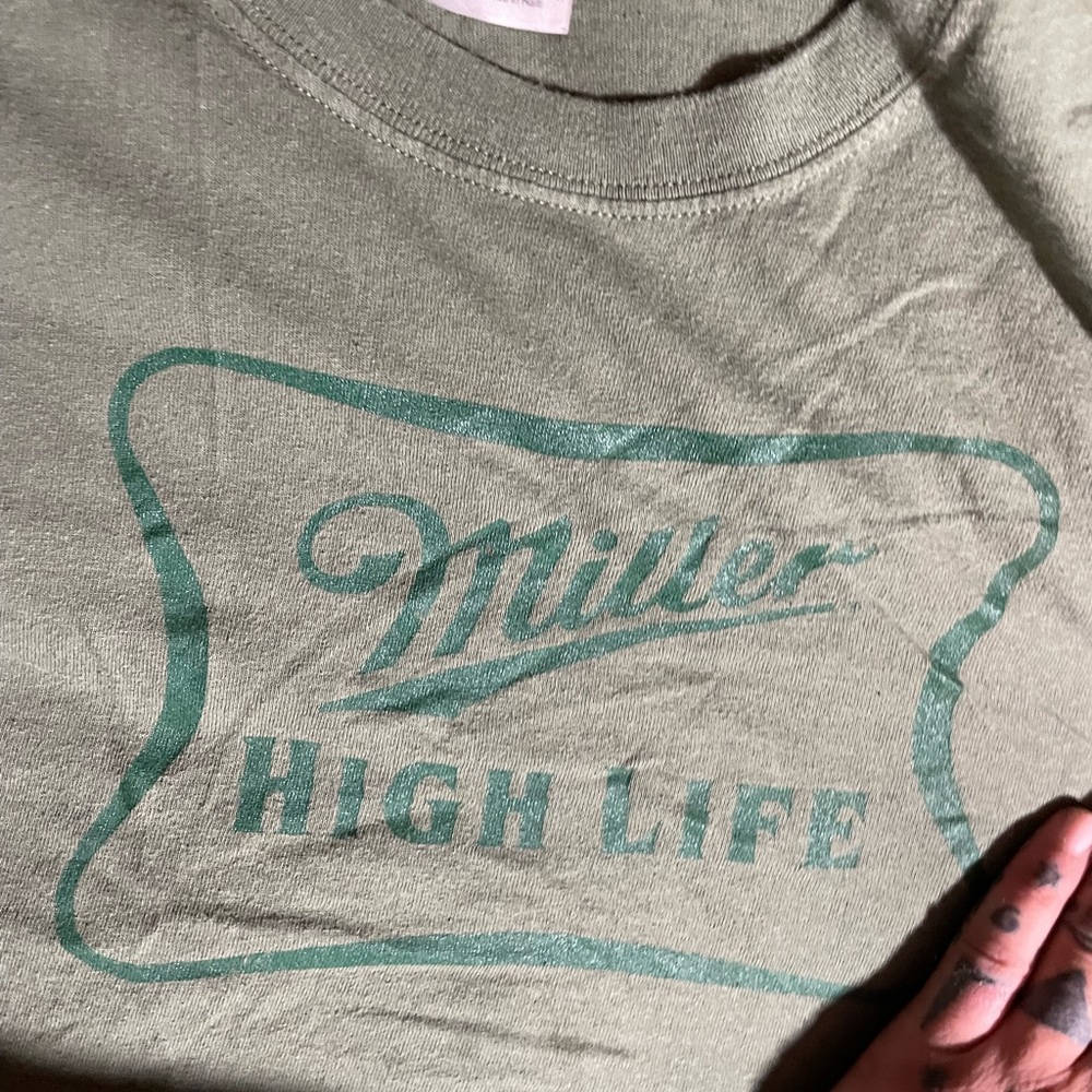 Vintage Miller high life tee
